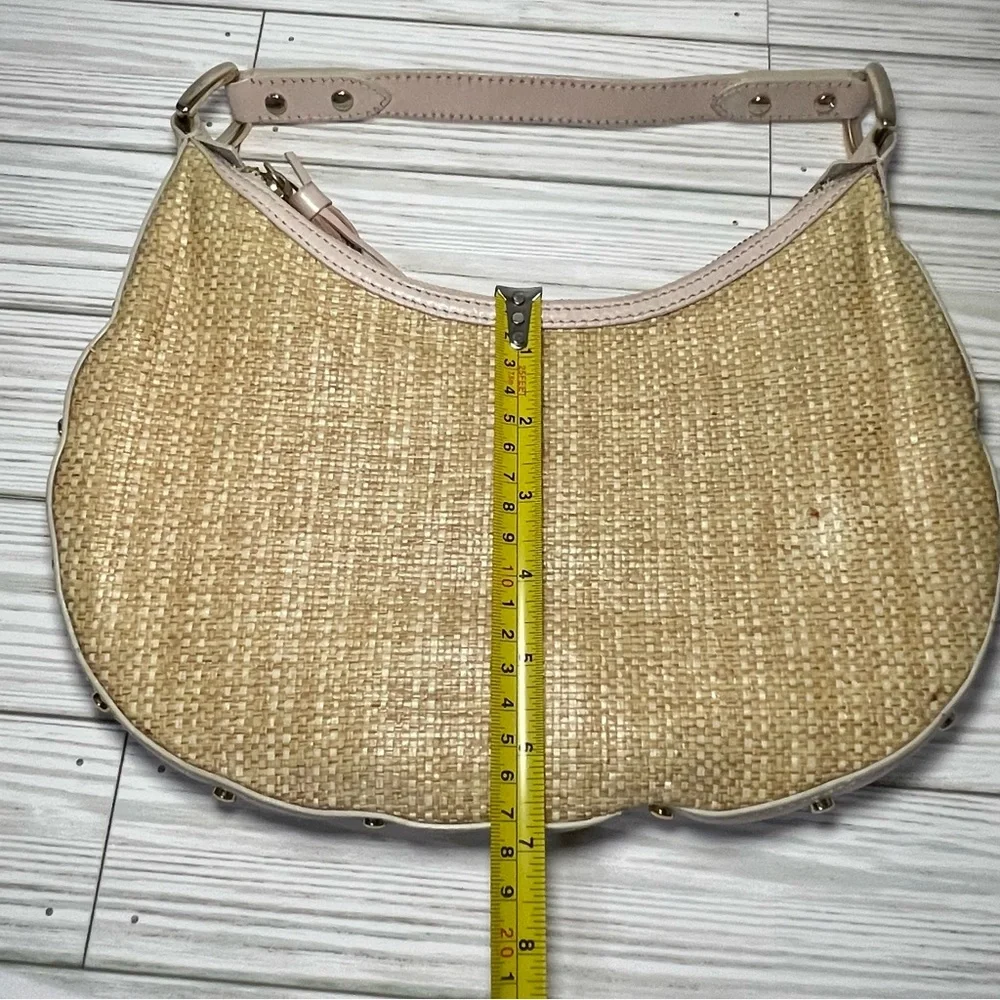 Cole‎ Haan Paige Straw hobo purse